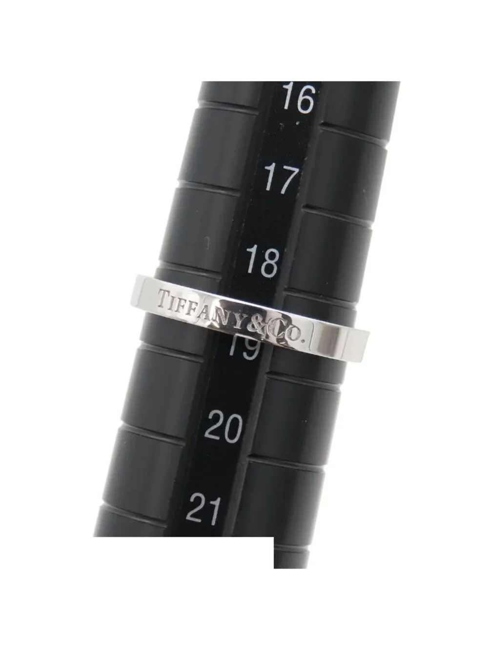 Tiffany & Co Flat Band Ring Platinum